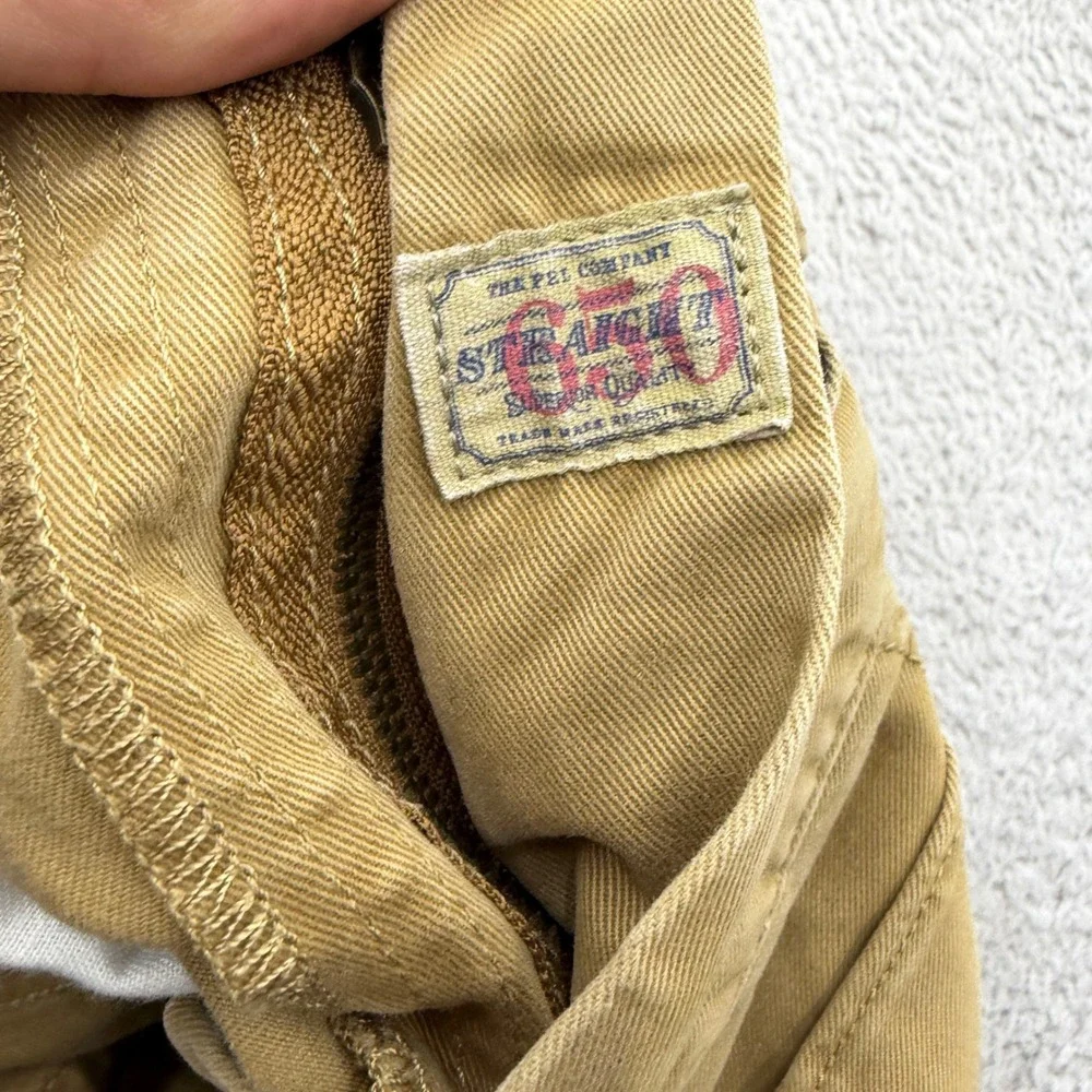 Polo Ralph Lauren Authentic Dungarees 650 Straight Fit Tan Khaki Pants 32x30